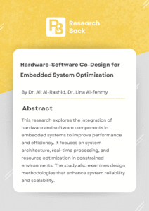 Hardware–Software Co-Design for Embedded System Optimization