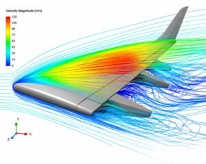 CFD Model for Airflow Analysis over Wing
